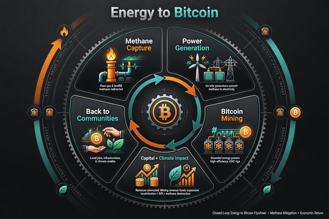 Energy to Bitcoin Flywheel